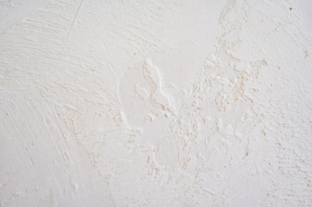 artistic plaster gray white wall